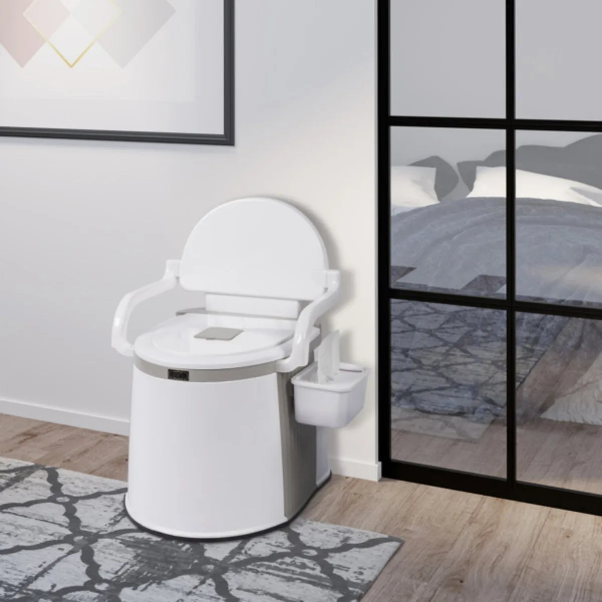 Outdoor Portable Toilet Portable Travel Toilet for Camping Hiking Toilet Fishing Toilet Elderly Toilet Stool
