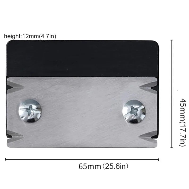 Woodworking Edge Trimmer, Hand Planer for Deburring Chamfering, Edge Banding Cutter for PVC ABS Melamine Veneer MG-022BK