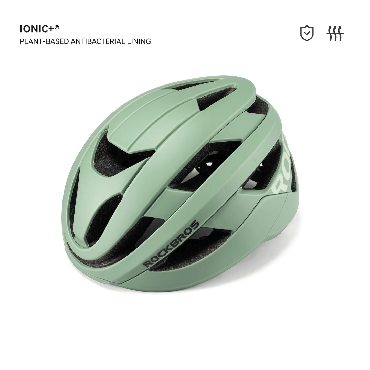 ROCKBROS Cycling Helmet Lightweight Aerodynamic Integrated Helmet High Strength Head Protection Safety Helmet Cycling Headgear