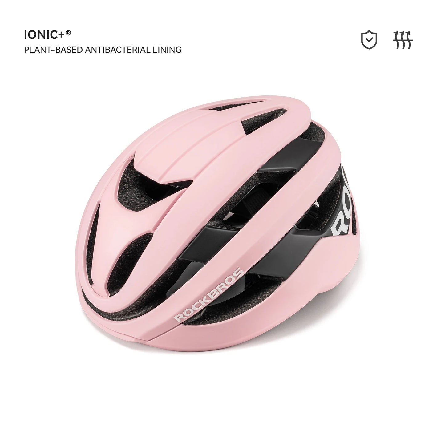 ROCKBROS Cycling Helmet Lightweight Aerodynamic Integrated Helmet High Strength Head Protection Safety Helmet Cycling Headgear