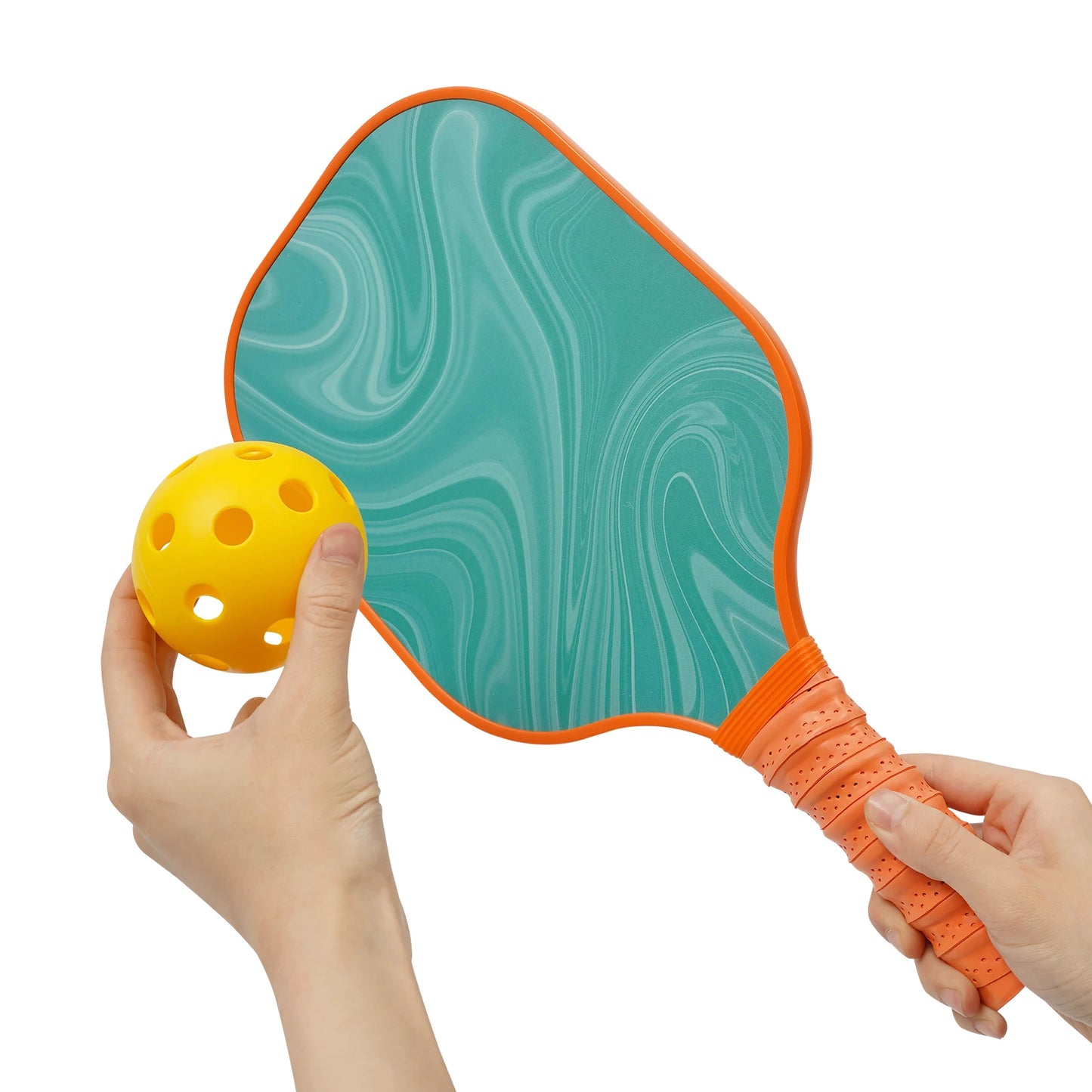 601 Series 4-Paddle Pickleball Set | Lightweight Fiberglass Rackets, 4 Balls (2 Indoor+2 Outdoor), Carry Bag Included