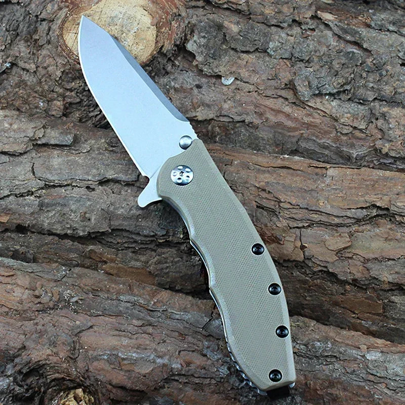 ZT 0562 Folding Pocket Knife G10 Handle Camping Hunting Portable Durable EDC Outdoor Self-defense Multitool Knives EDC Hand Tool