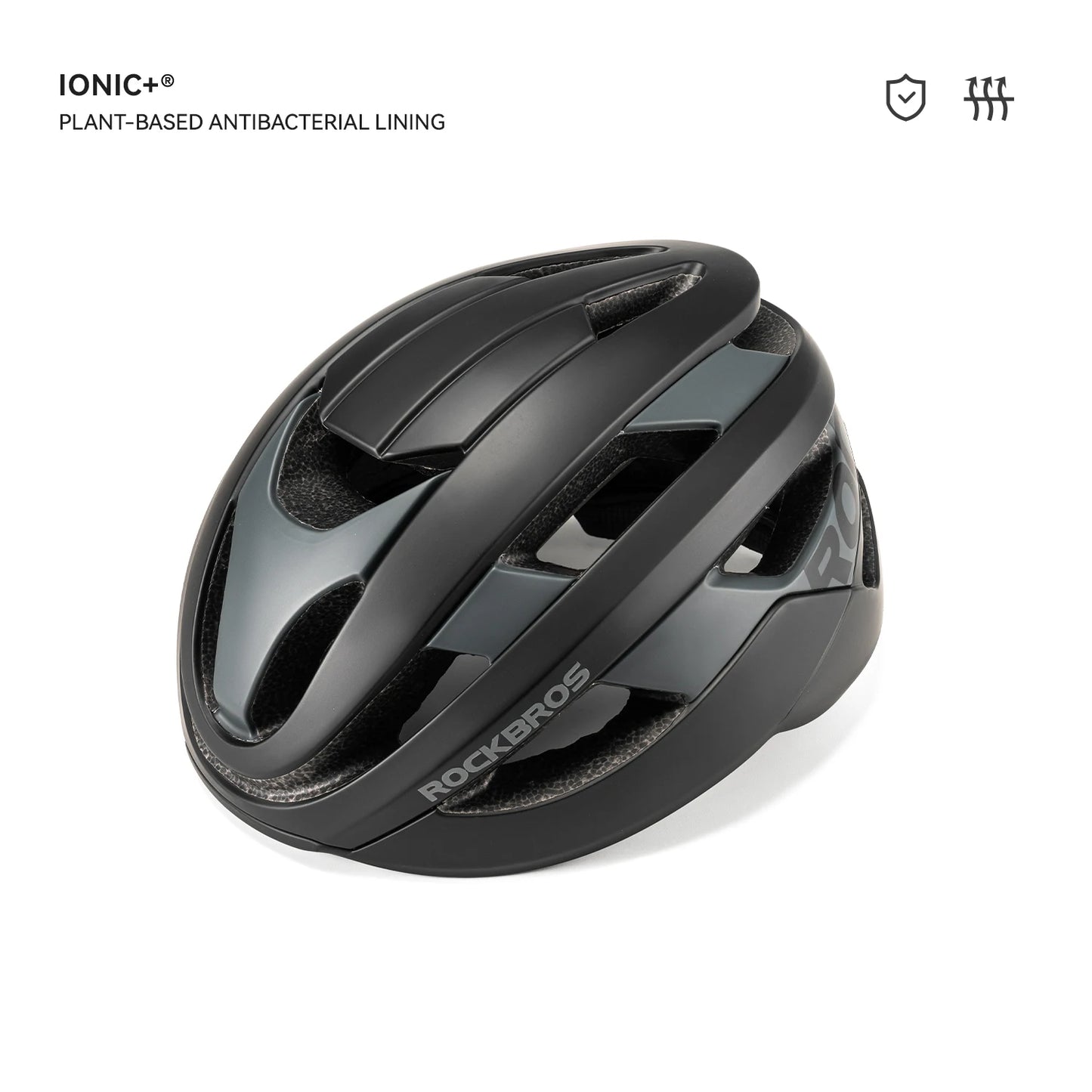 ROCKBROS Cycling Helmet Lightweight Aerodynamic Integrated Helmet High Strength Head Protection Safety Helmet Cycling Headgear