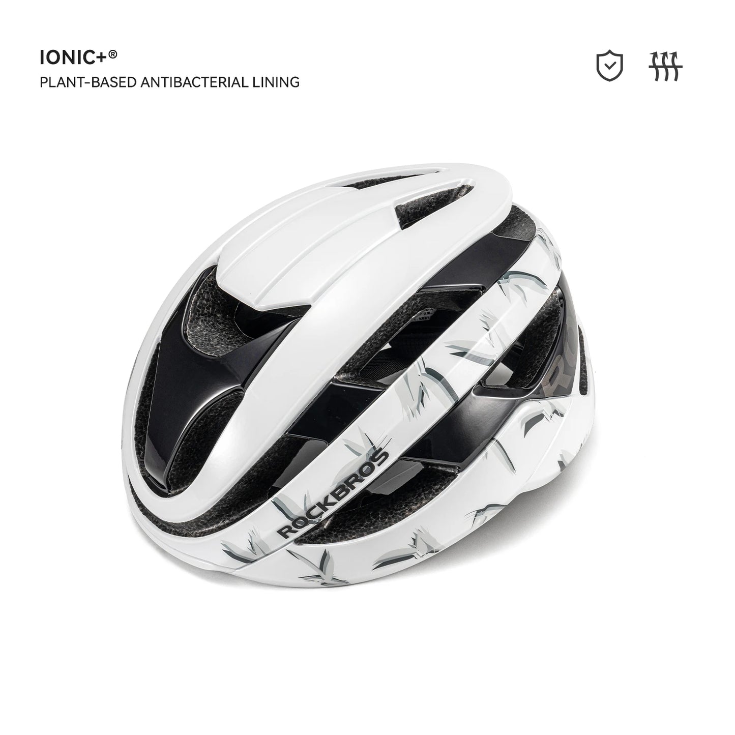 ROCKBROS Cycling Helmet Lightweight Aerodynamic Integrated Helmet High Strength Head Protection Safety Helmet Cycling Headgear