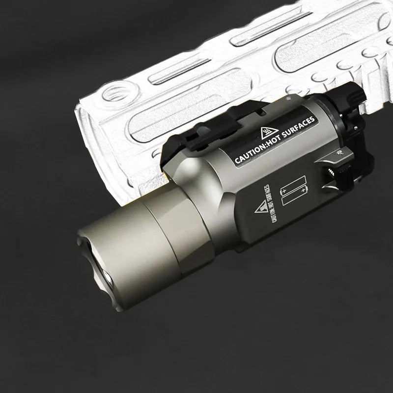 Tactical Gear Surefir X300 X300U Ultra  Metal Pistol Gun 500Lumen LED Light Fit 20mm Rail Airsoft Hanging Hunting Flashlight