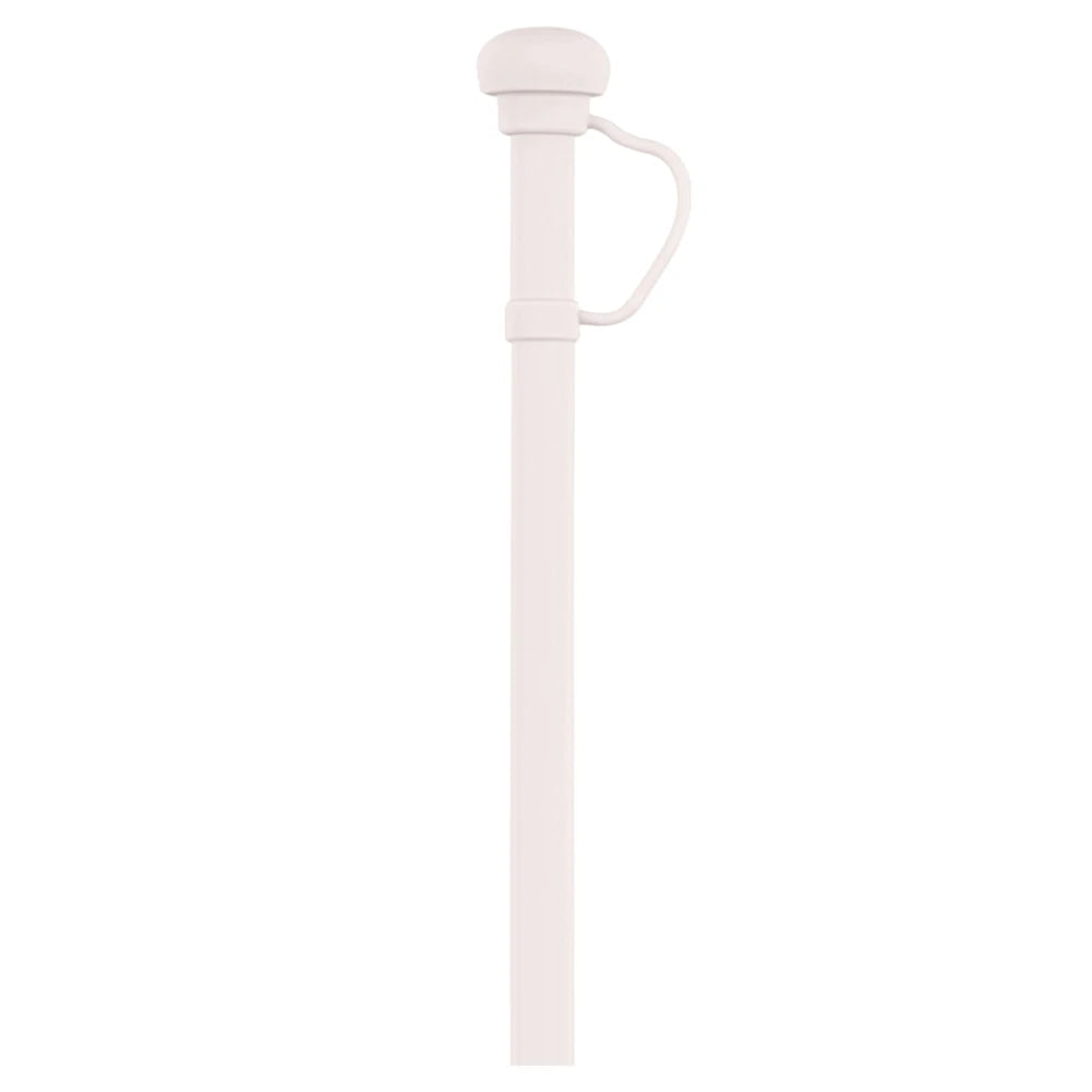 Silicone Long Reusable Straw with Straw Tip Drinking Straw Dustproof Soft Straw for Stanley 20/30/40oz Cup Accessories