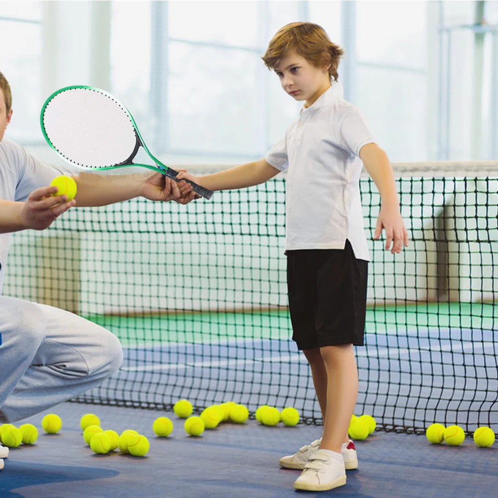 Junior Tennis Tennis Racquets for Beginner Kids Tennis Rackets with Tennis Ball Tennis Trainer for Children Beginners