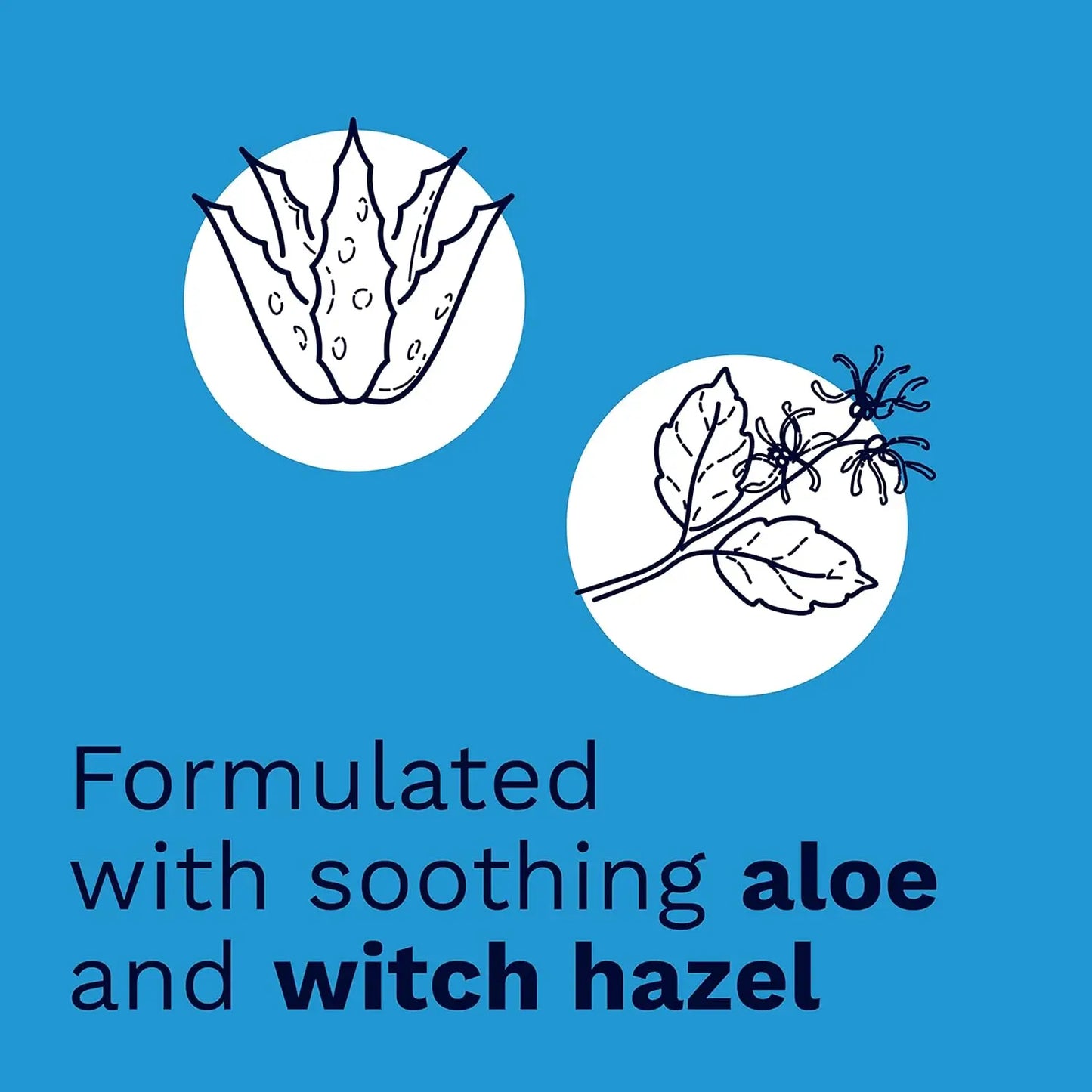 Soothing Hemorrhoid Wipes with Witch Hazel for Skin Irritation Relief - 48 Count, Flushable