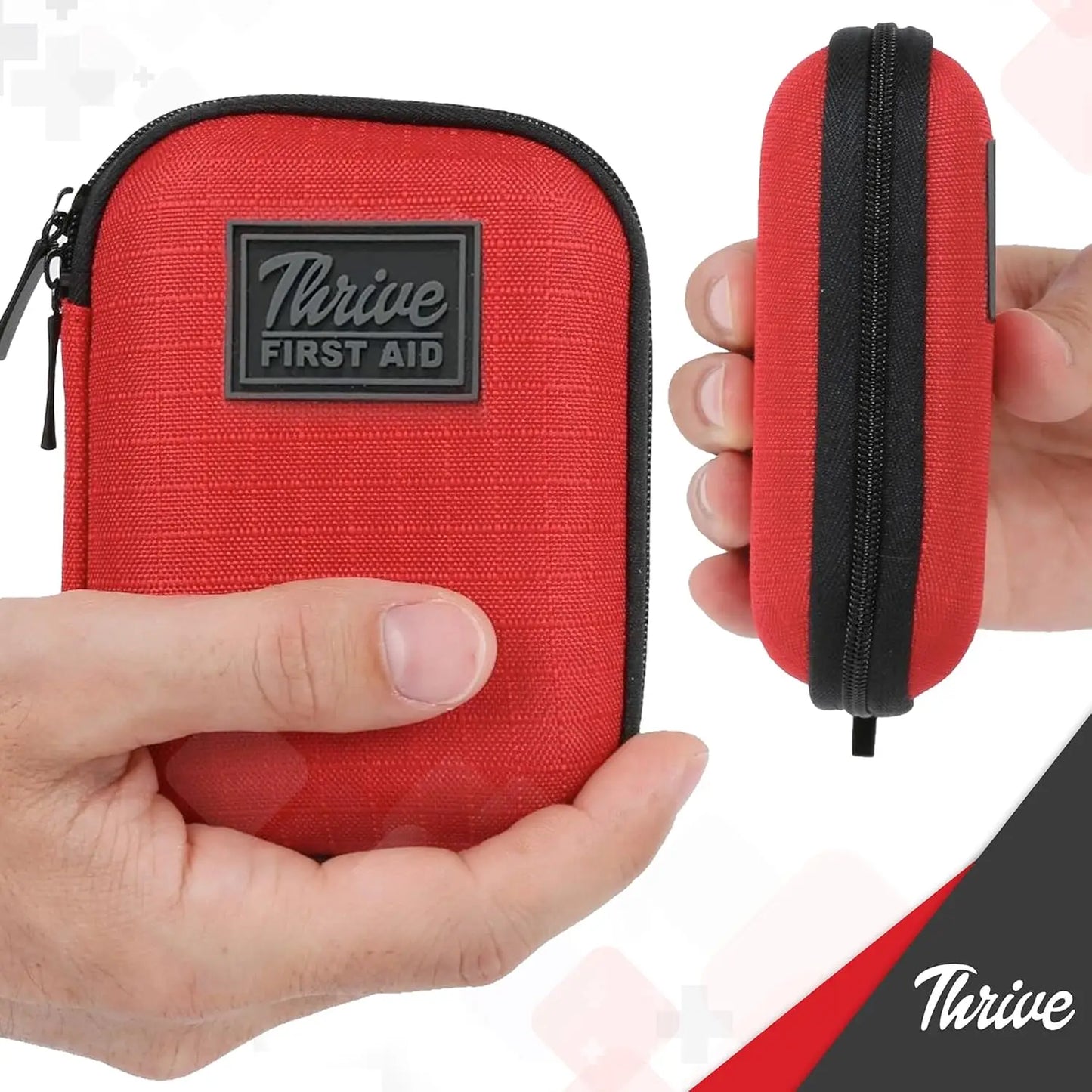 66-Piece Mini First Aid Kit - Compact Travel & Camping Essentials Set with Waterproof Case
