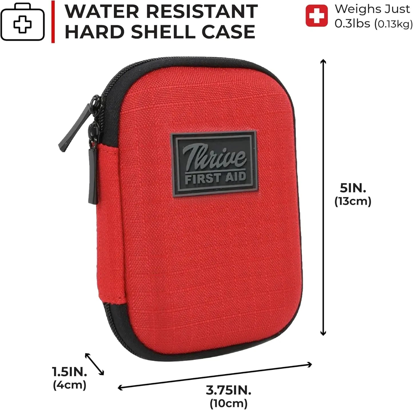 66-Piece Mini First Aid Kit - Compact Travel & Camping Essentials Set with Waterproof Case