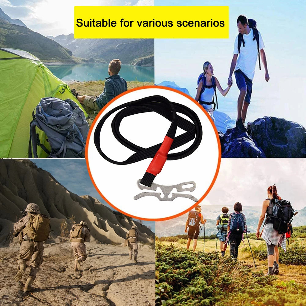 Pro Emergency Tourniquet for Outdoor Exploration Camping Mountaineering First Aid Tool Bleeding Position Bandage
