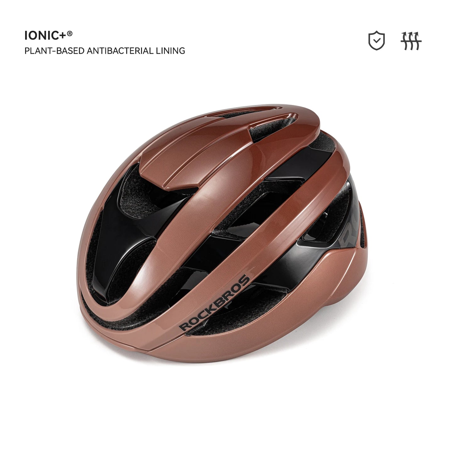 ROCKBROS Cycling Helmet Lightweight Aerodynamic Integrated Helmet High Strength Head Protection Safety Helmet Cycling Headgear
