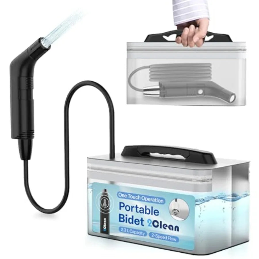 2Clean Portable Bidet Portable Bidet for Travel Travel Bidet Portable Sprayer Portable Bidet for Women Bidet Portable for Perso