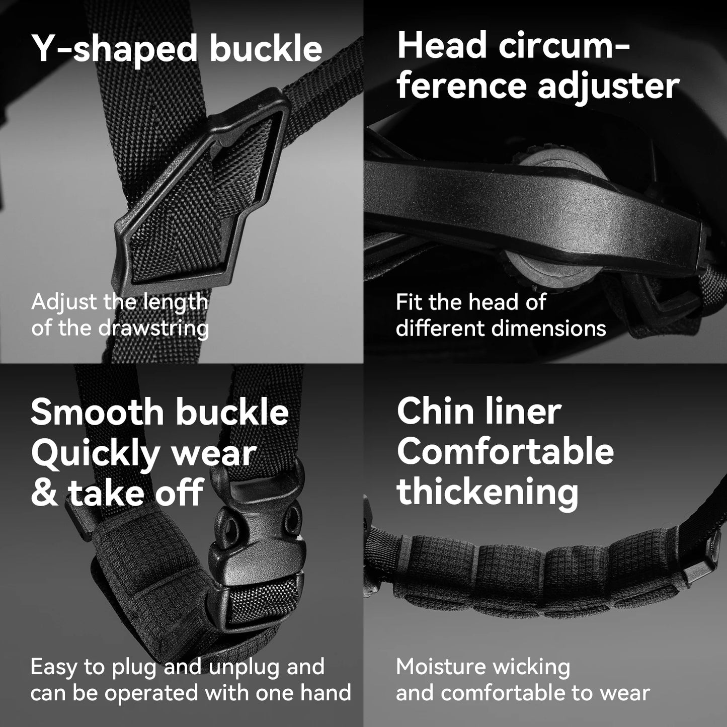 ROCKBROS Cycling Helmet Lightweight Aerodynamic Integrated Helmet High Strength Head Protection Safety Helmet Cycling Headgear