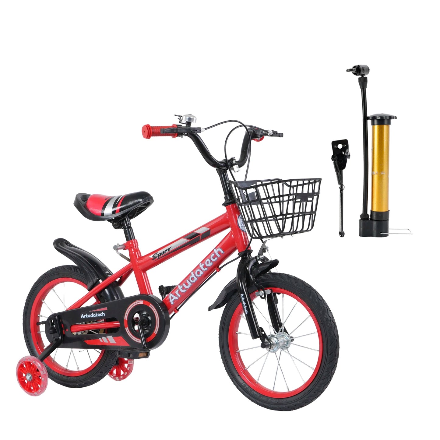 AREYOURSHOP 14/16/18 inch Kid's Bike Child Bicycle for Boys and Girls with Training Wheel for 3 to 10-Year-Old Toddler Beginners