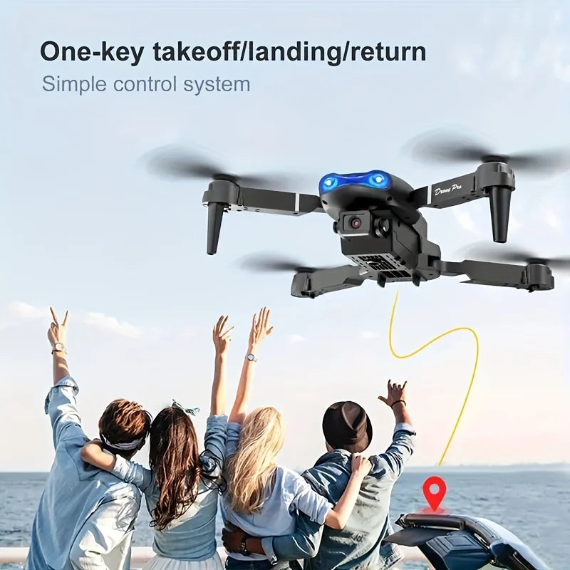 Drone With Dual Camera, 2025 Newest Foldable Drone With App Control, FPV Live Video RC Quadcopter With Camera For Adults Beginne