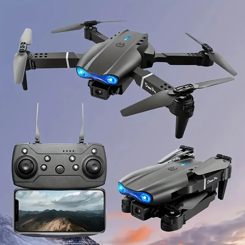 Drone With Dual Camera, 2025 Newest Foldable Drone With App Control, FPV Live Video RC Quadcopter With Camera For Adults Beginne